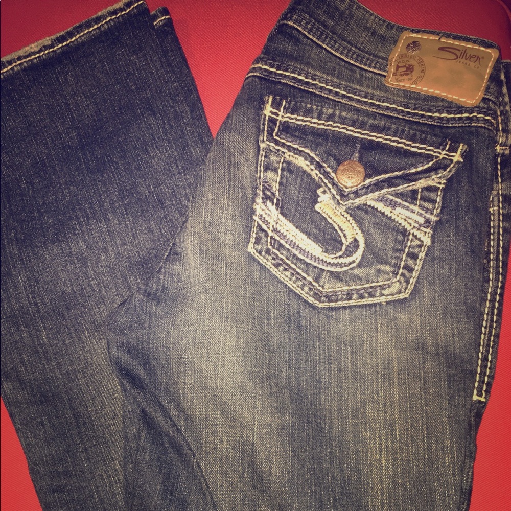 Silver Jeans by Suki Surplus sz 26x30